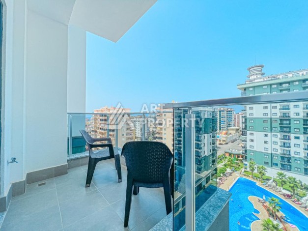 Стильная квартира 1+1 в современном комплексе  в районе Махмутлар — отличный вариант для комфортной жизни у моря. - Ракурс 13