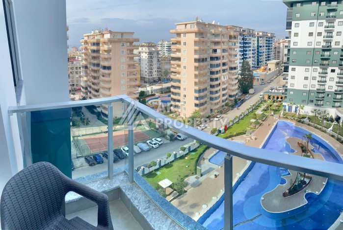 Стильная квартира 1+1 в современном комплексе  в районе Махмутлар — отличный вариант для комфортной жизни у моря. - Ракурс 16