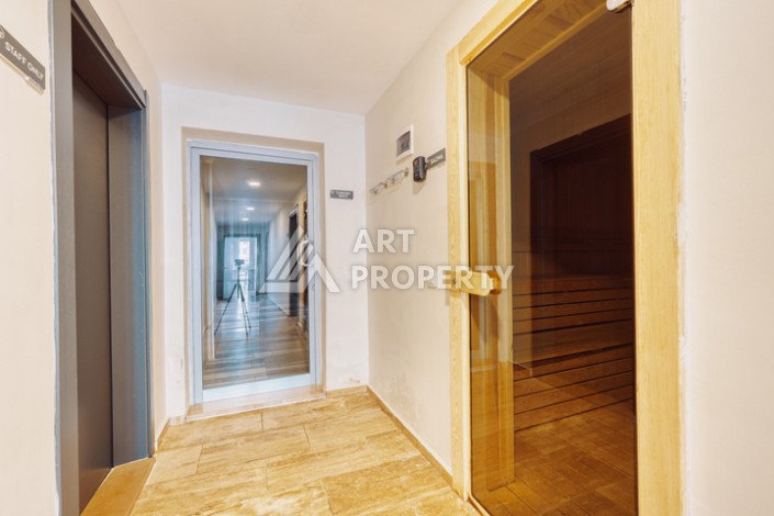 Современная квартира планировки 1+1 с мебелью и техникой в комплексе с богатой инфраструктурой в районе в Махмутларе. - Ракурс 6