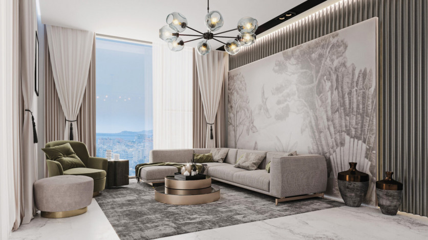 Проект в районе Махмутлар, Алания. - Ракурс 29