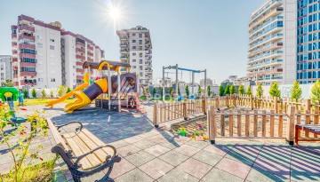 Современная квартира планировки 1+1 с мебелью и техникой в комплексе с богатой инфраструктурой в районе в Махмутларе. - Ракурс 29