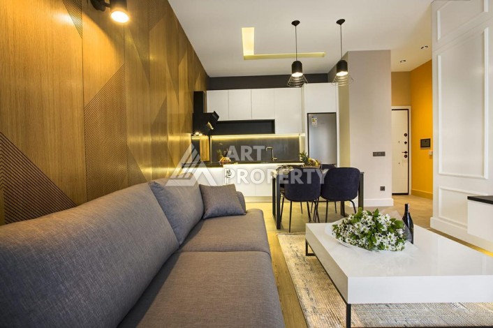 Современная квартира 1+1 в престижном комплексе в центре Алании. - Ракурс 4