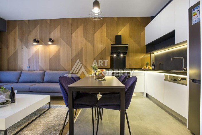 Современная квартира 1+1 в престижном комплексе в центре Алании. - Ракурс 7