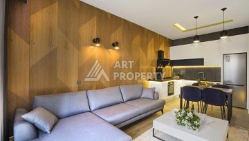 Современная квартира 1+1 в престижном комплексе в центре Алании. - Ракурс 9