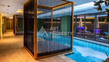 Современная квартира 1+1 в престижном комплексе в центре Алании. - Ракурс 11