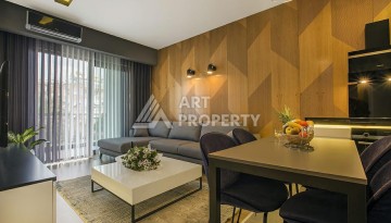 Современная квартира 1+1 в престижном комплексе в центре Алании. - Ракурс 12