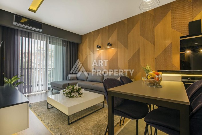 Современная квартира 1+1 в престижном комплексе в центре Алании. - Ракурс 11