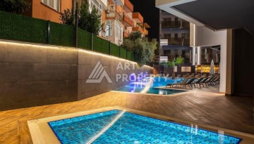 Современная квартира 1+1 в престижном комплексе в центре Алании. - Ракурс 13