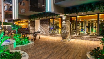 Современная квартира 1+1 в престижном комплексе в центре Алании. - Ракурс 14