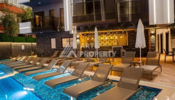 Современная квартира 1+1 в престижном комплексе в центре Алании. - Ракурс 15