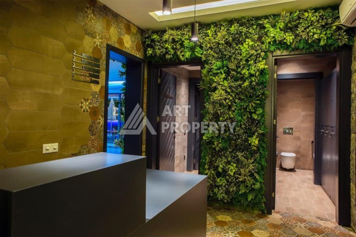 Современная квартира 1+1 в престижном комплексе в центре Алании. - Ракурс 15