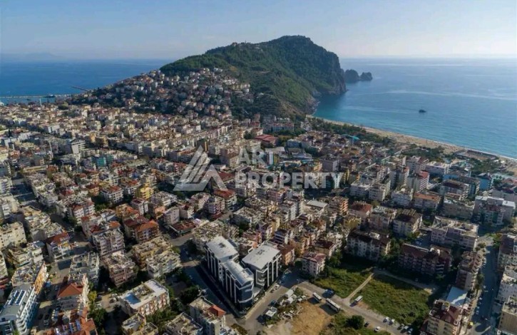 Современная квартира 1+1 в престижном комплексе в центре Алании. - Ракурс 22