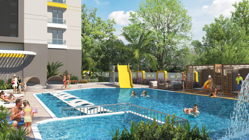 Проект в районе Махмутлар, Алания. - Ракурс 6