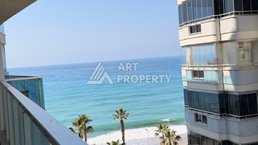 Просторная квартира 2+1 на первой линии в районе Махмутлар — идеальный вариант у самого моря. - Ракурс 17