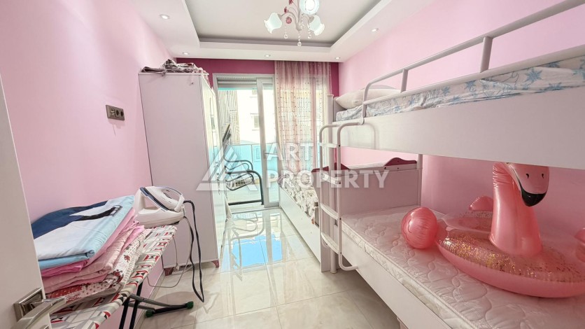 Просторная квартира 2+1 на первой линии в районе Махмутлар — идеальный вариант у самого моря. - Ракурс 13