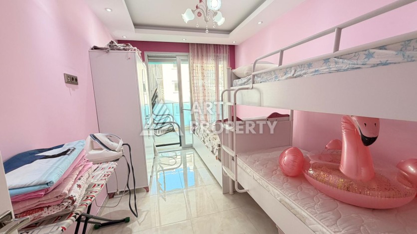 Просторная квартира 2+1 на первой линии в районе Махмутлар — идеальный вариант у самого моря. - Ракурс 14