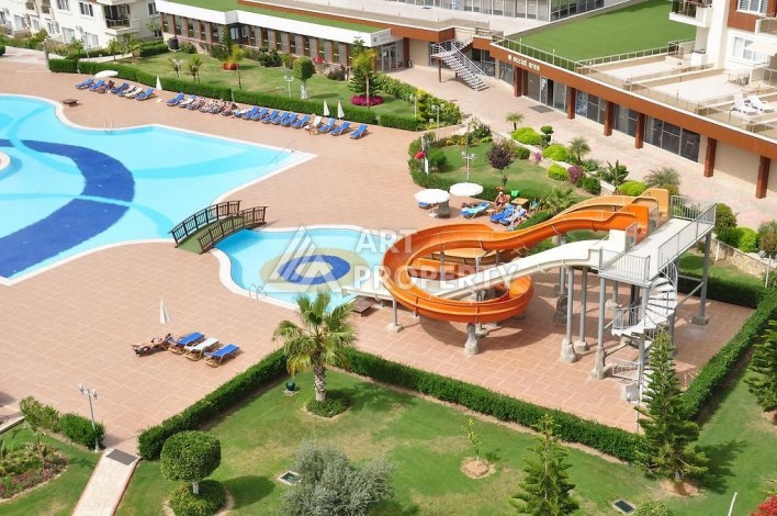 Комфортная квартира 1+1 в популярном комплексе в районе Авсаллар. - Ракурс 0