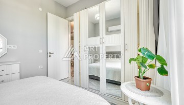 Современная квартира 1+1 в новом комплексе в районе Махмутлар — стильное решение для жизни у моря. - Ракурс 3