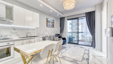 Современная квартира 1+1 в новом комплексе в районе Махмутлар — стильное решение для жизни у моря. - Ракурс 1