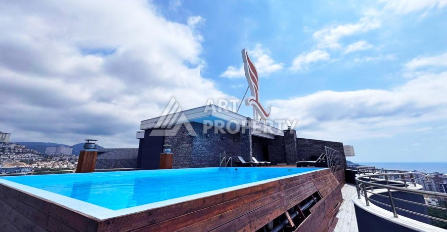 Квартира 2+1 – 85 кв.м. в резиденции отельного типа. Махмутлар, Аланья. - Ракурс 18