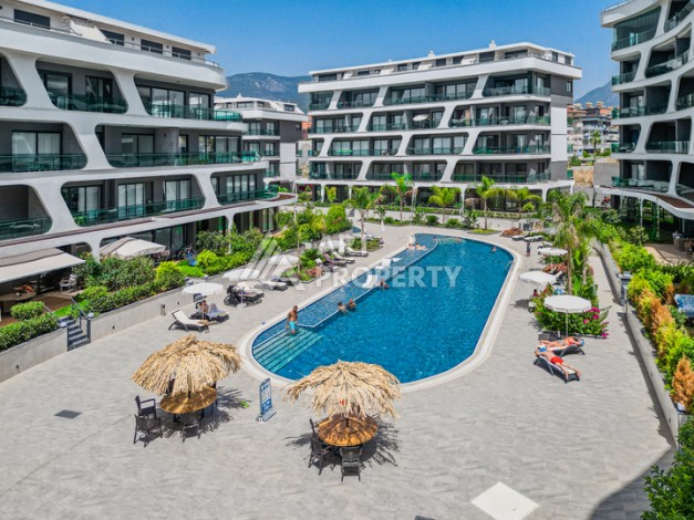 Квартира 1+1 в стильной резиденции, 60 кв.м. Оба, Алания - Ракурс 0