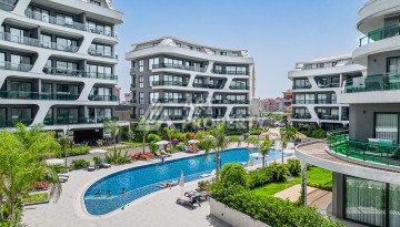 Квартира 1+1 в стильной резиденции, 60 кв.м. Оба, Алания - Ракурс 3