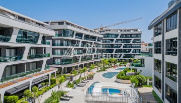 Квартира 1+1 в стильной резиденции, 60 кв.м. Оба, Алания - Ракурс 4