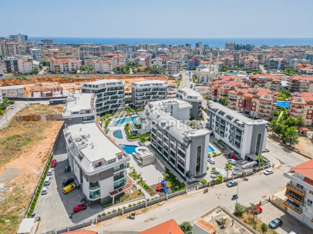 Квартира 1+1 в стильной резиденции, 60 кв.м. Оба, Алания - Ракурс 14