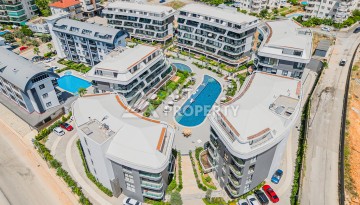 Квартира 1+1 в стильной резиденции, 60 кв.м. Оба, Алания - Ракурс 16