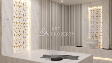 Квартира 1+1 в стильной резиденции, 60 кв.м. Оба, Алания - Ракурс 17