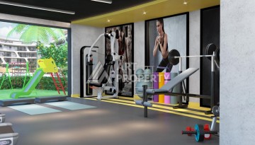 Квартира 1+1 в стильной резиденции, 60 кв.м. Оба, Алания - Ракурс 19