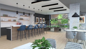 Квартира 1+1 в стильной резиденции, 60 кв.м. Оба, Алания - Ракурс 21