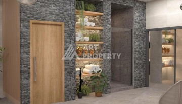 Квартира 1+1 в стильной резиденции, 60 кв.м. Оба, Алания - Ракурс 22