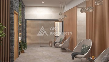 Квартира 1+1 в стильной резиденции, 60 кв.м. Оба, Алания - Ракурс 25