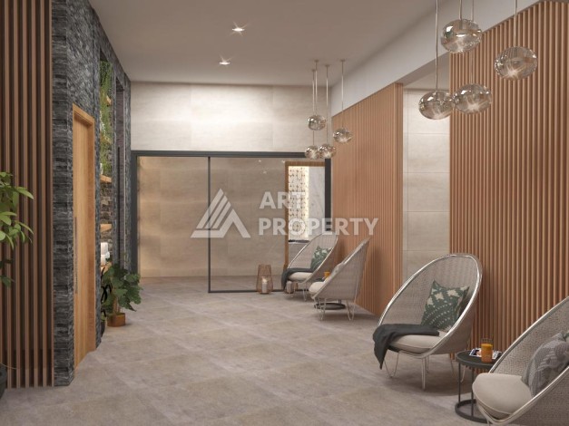 Квартира 1+1 в стильной резиденции, 60 кв.м. Оба, Алания - Ракурс 24