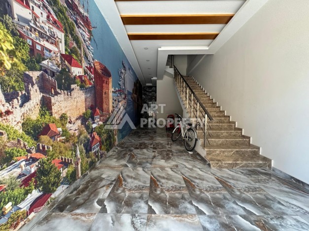 Современная квартира 1+1 в центре Алании — отличное решение как для жизни, так и для бизнеса. - Ракурс 13