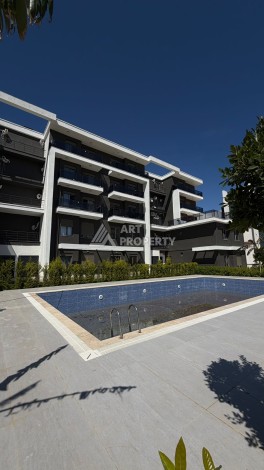 Современная квартира 1+1 в новом комплексе в районе Алтынташ (Анталья). - Ракурс 17