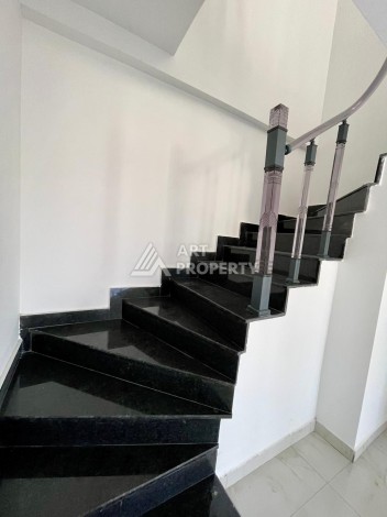 Квартира 2+1 дуплекс с видом на море в районе Махмутлар. - Ракурс 3