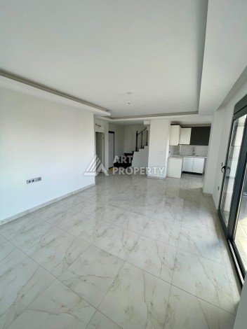 Квартира 2+1 дуплекс с видом на море в районе Махмутлар. - Ракурс 6