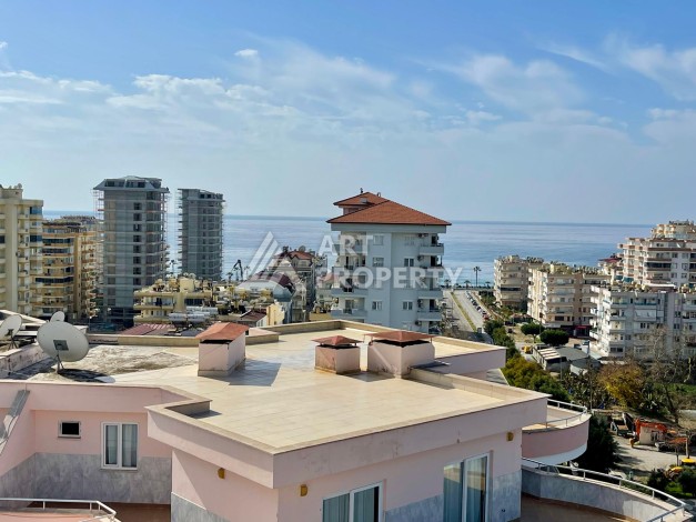 Квартира 2+1 дуплекс с видом на море в районе Махмутлар. - Ракурс 2