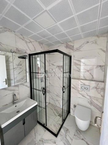 Квартира 2+1 дуплекс с видом на море в районе Махмутлар. - Ракурс 19