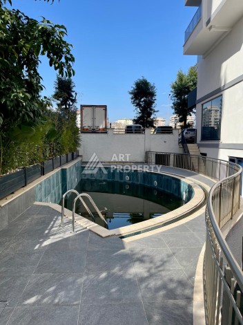 Квартира 2+1 дуплекс с видом на море в районе Махмутлар. - Ракурс 20