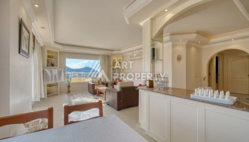 Квартира 2+1 с панорамным видом на море всего в 50 метрах от пляжа в районе Махмутлар. - Ракурс 7