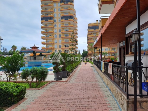 Квартира 2+1 с панорамным видом на море всего в 50 метрах от пляжа в районе Махмутлар. - Ракурс 13