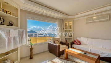 Квартира 2+1 с панорамным видом на море всего в 50 метрах от пляжа в районе Махмутлар. - Ракурс 15