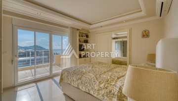 Квартира 2+1 с панорамным видом на море всего в 50 метрах от пляжа в районе Махмутлар. - Ракурс 19