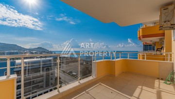 Квартира 2+1 с панорамным видом на море всего в 50 метрах от пляжа в районе Махмутлар. - Ракурс 28