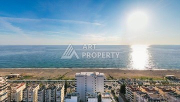 Квартира 2+1 на первой линии у моря с панорамным видом в районе Махмутлар. - Ракурс 3