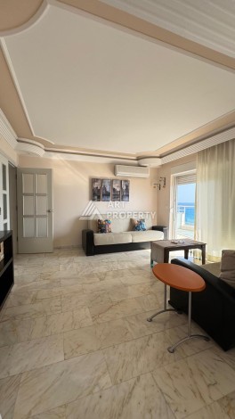 Квартира 2+1 на первой линии у моря с панорамным видом в районе Махмутлар. - Ракурс 6