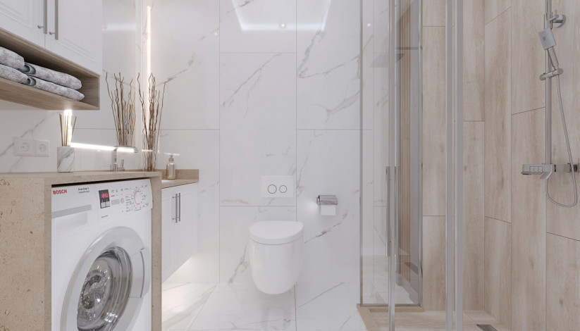 Проект на завершающем этапе стройки в популярном районе Махмутлар, Алания. - Ракурс 7